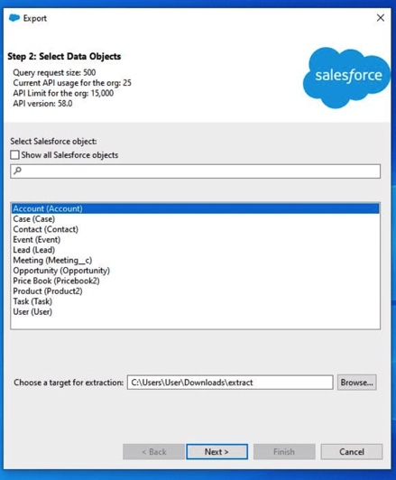 Salesforce Data Loader