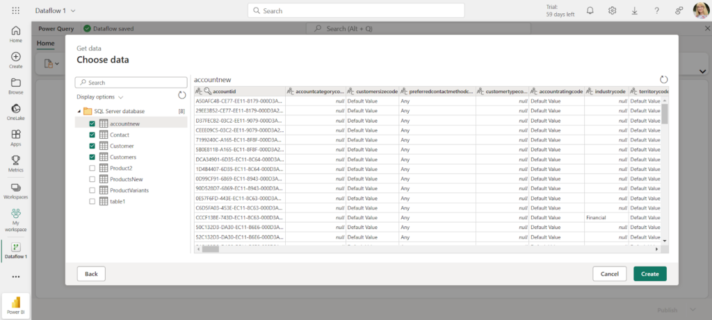 Power BI Dataflow