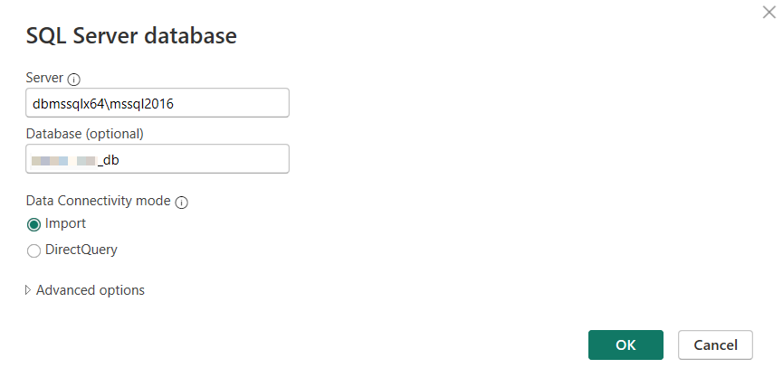 SQL Server database