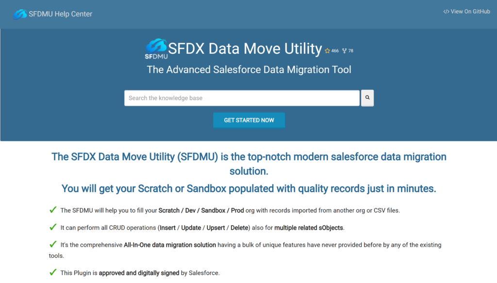 SFDX Data Move Utility (SFDMU)