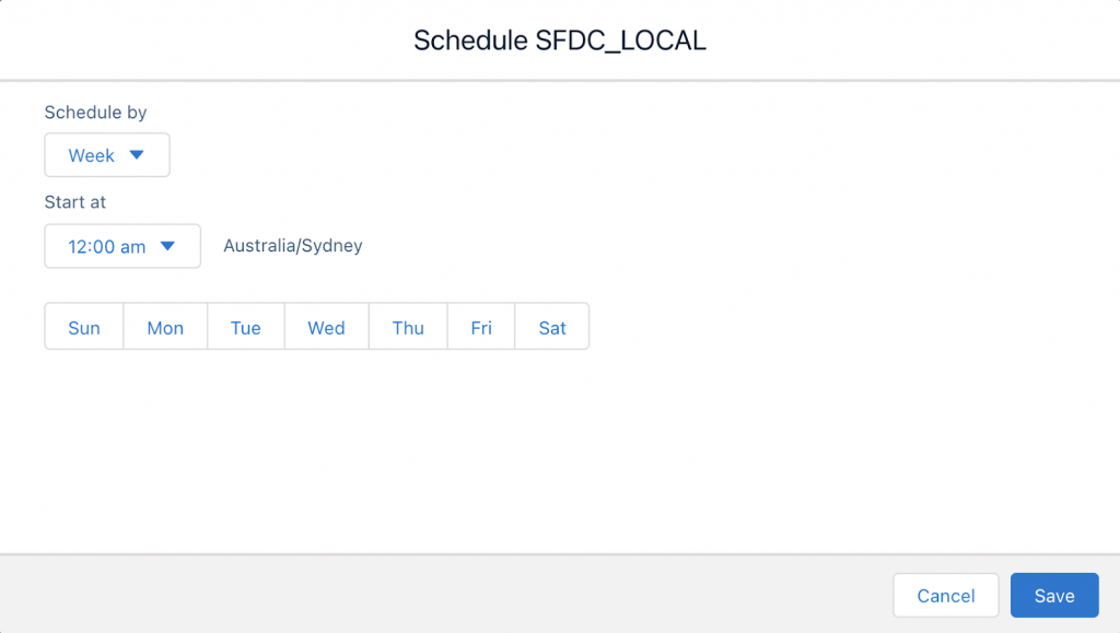 STEP 5: ENABLE TABLEAU CRM SYNC OUT AND CREATE SCHEDULE Step 3