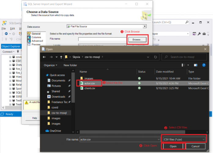 SQL Server: Import CSV in 3 Easy Ways