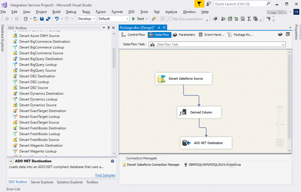 SSIS Data Flow