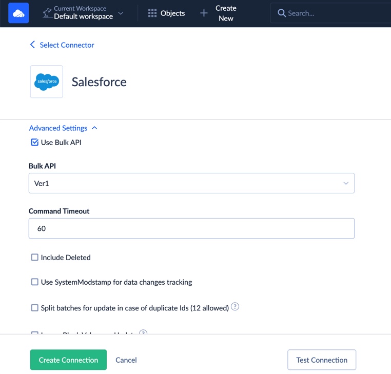 Salesforce connector