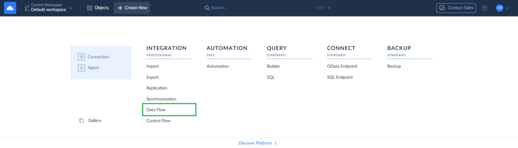 Data Flow by Skyvia