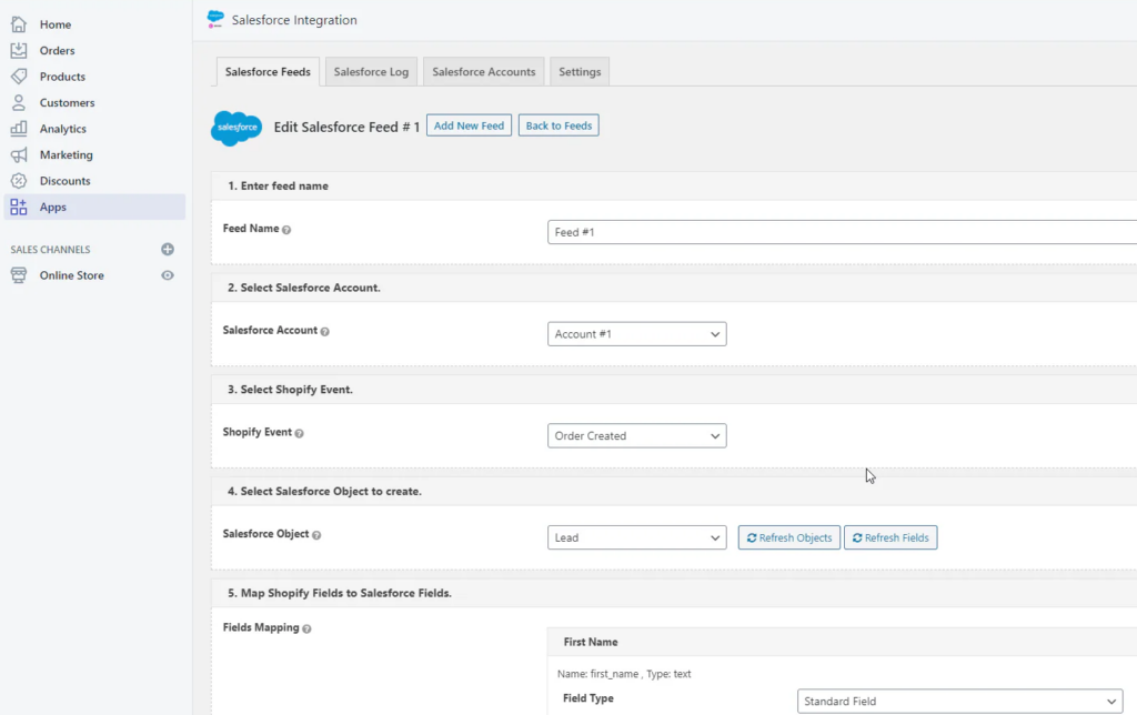 Salesforce Feeds