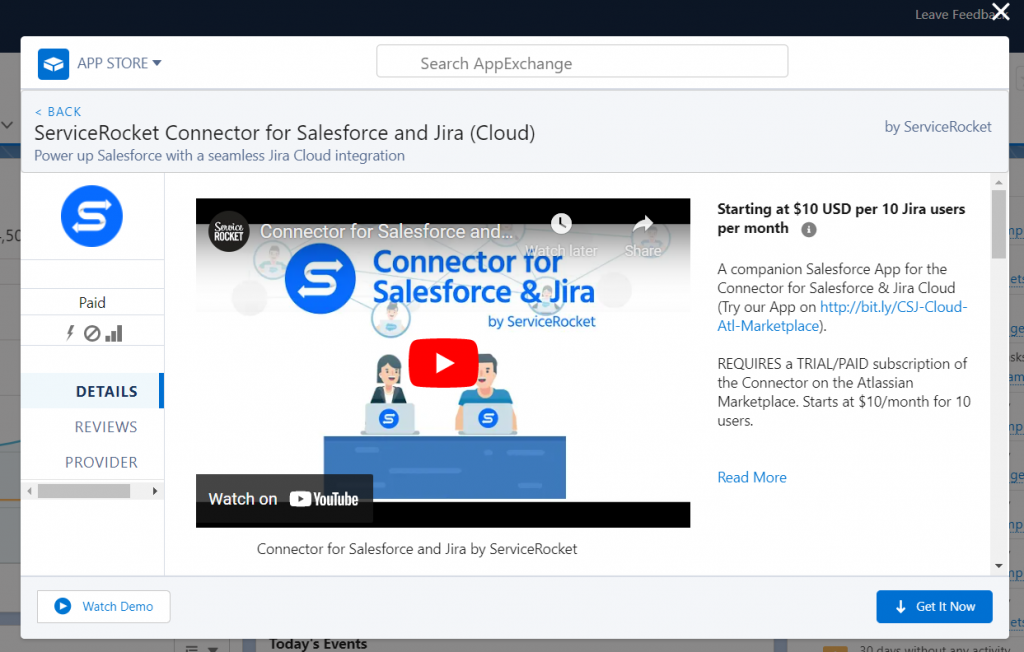 How to Connect Jira to Salesforce Using a Third-party Tool 3