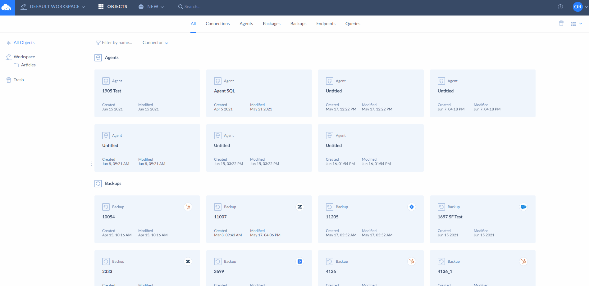 Salesforce Zendesk integration with Skyvia 1