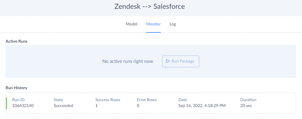 Salesforce Zendesk integration with Skyvia 5