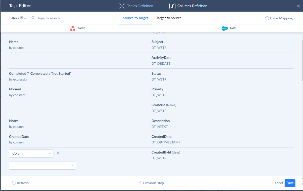 Cloud Integration Asana and Salesforce using Skyvia 4