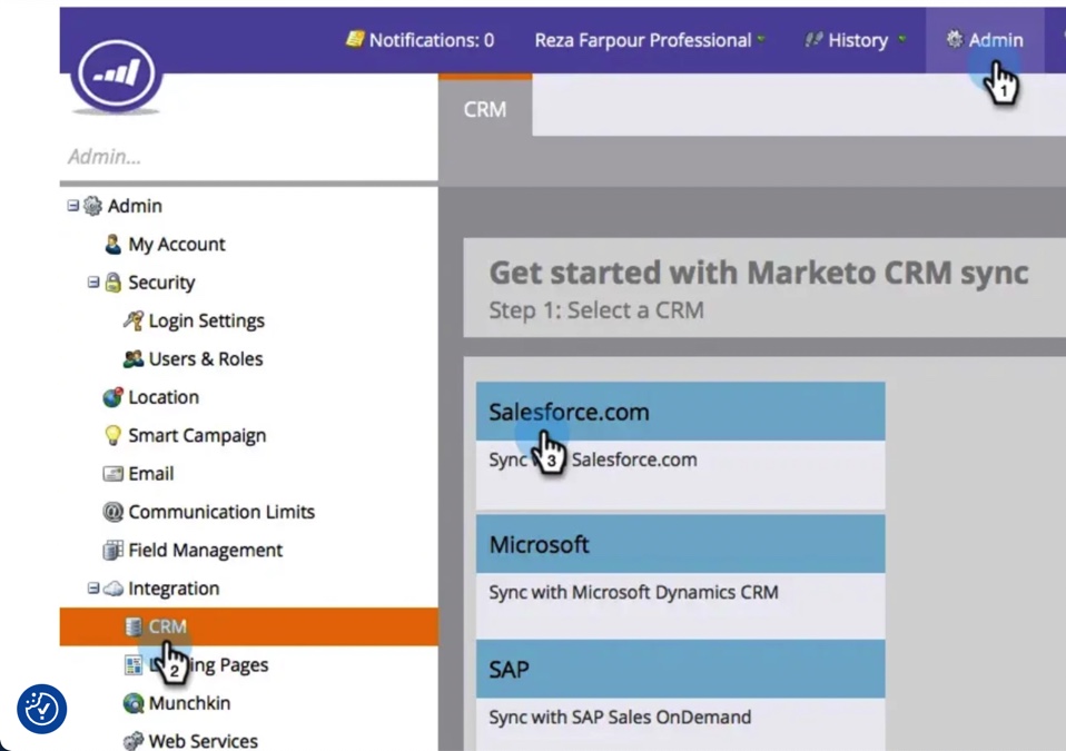 Marketo CRM Integration