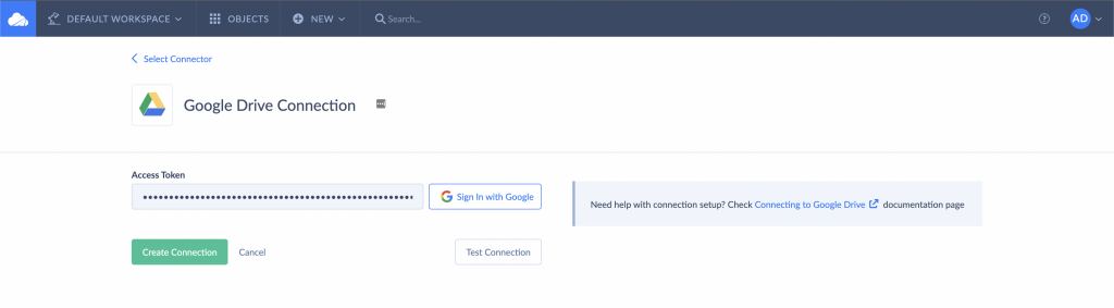 Allowing Skyvia to integrate with Google Drive