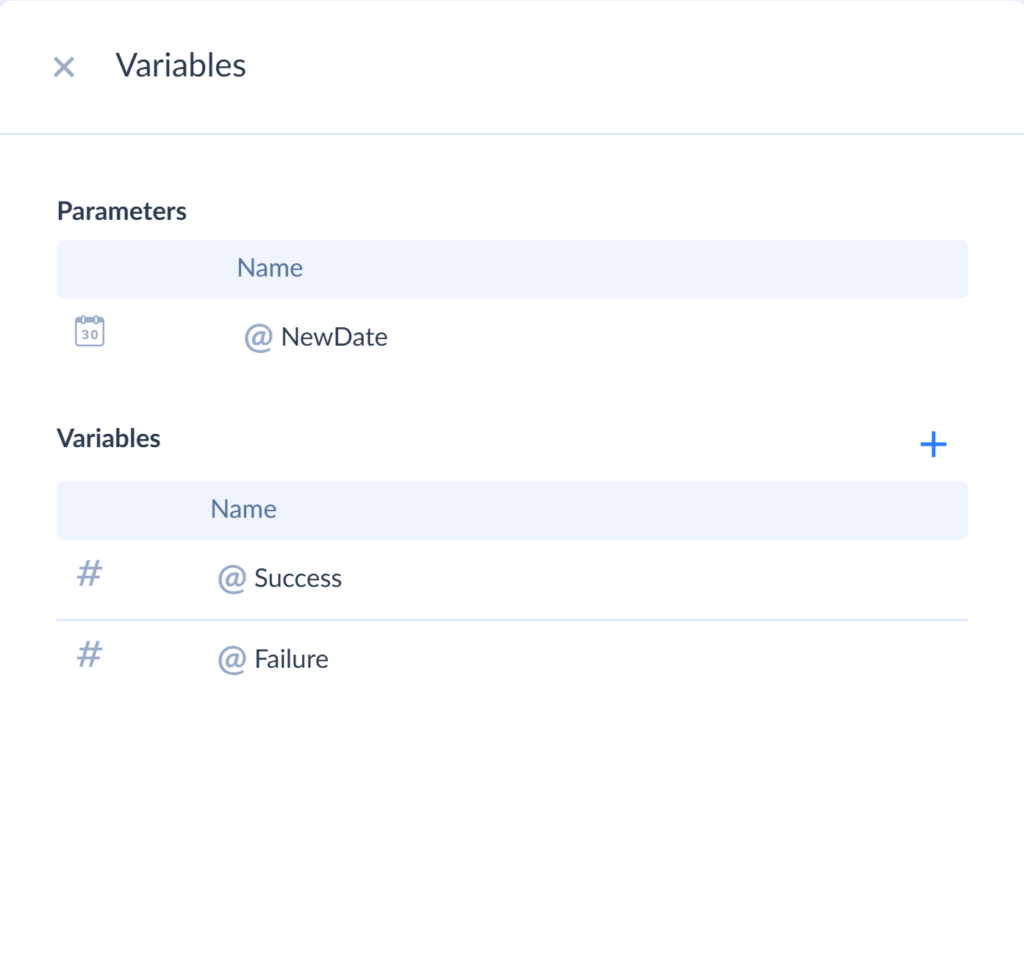 Variables