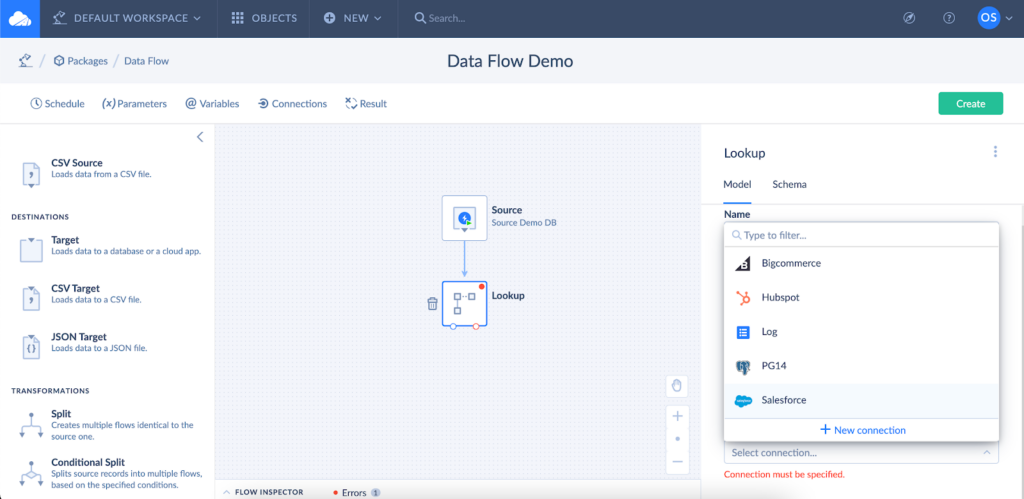 Data Flow by Skyvia