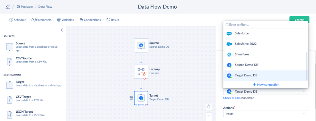 Data Flow by Skyvia