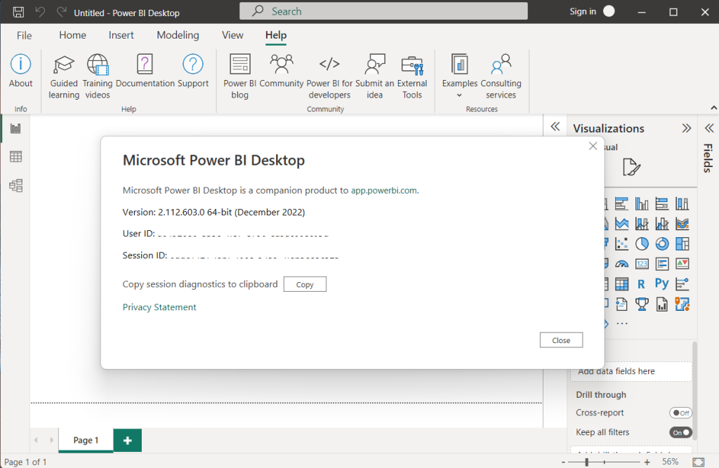 Microsoft Power BI Desktop