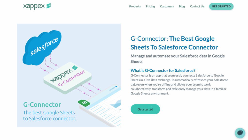 G-Connector main page