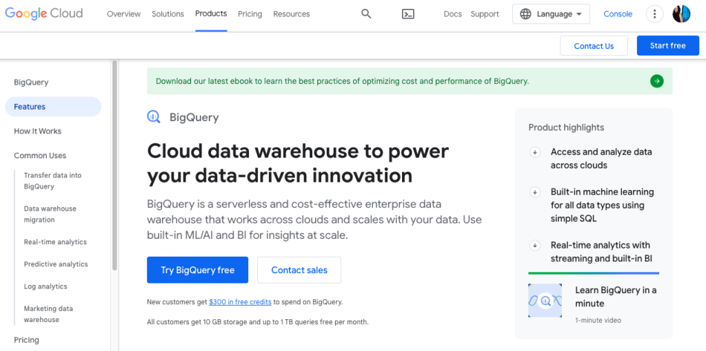 Google BigQuery