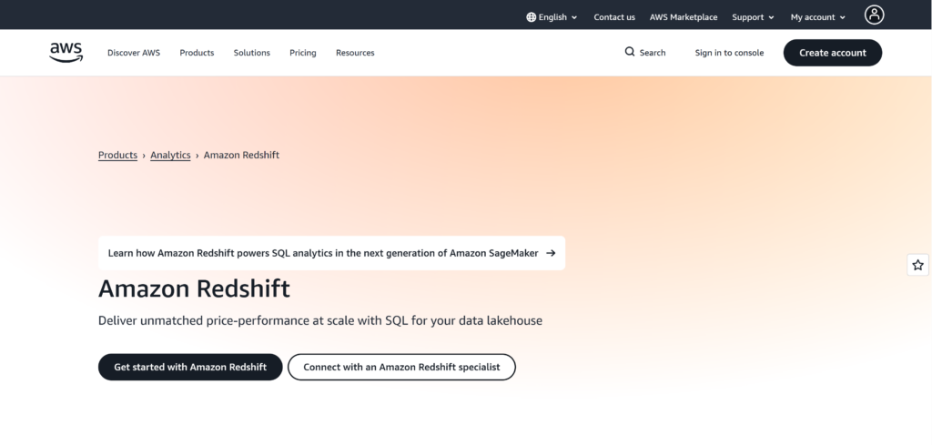 Amazon Redshift