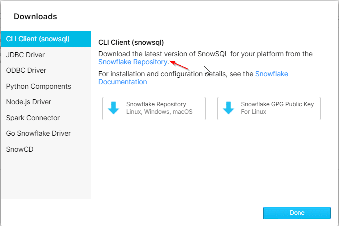 New SnowSQL client