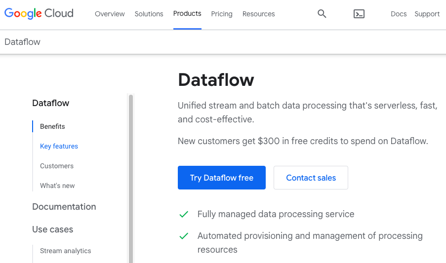 Google Cloud Dataflow