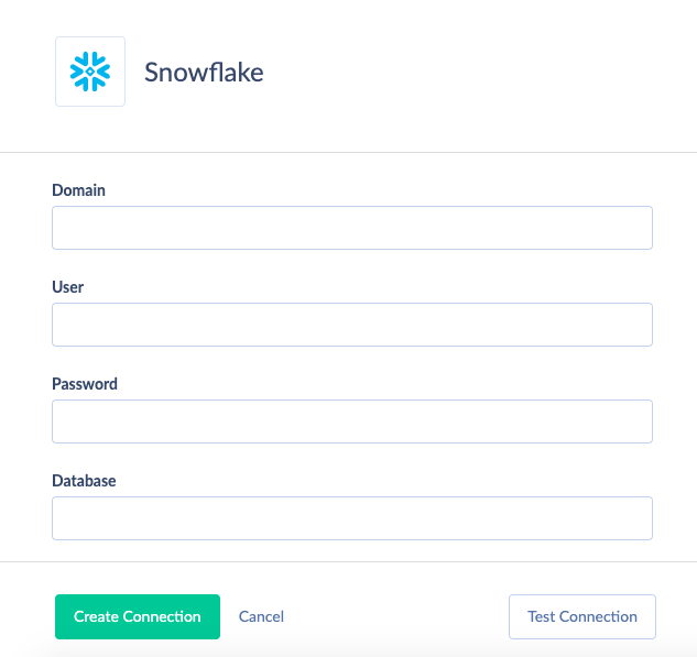 Snowflake connector