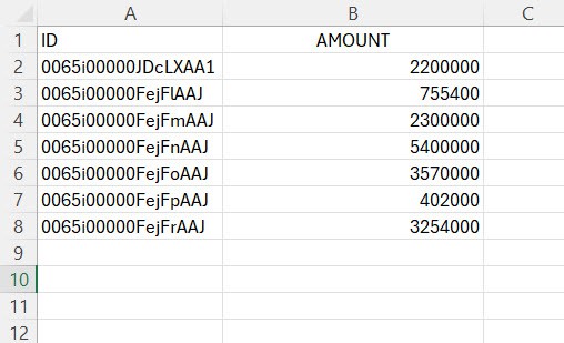 CSV files