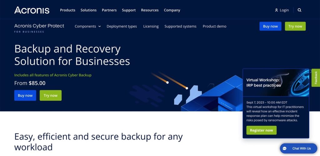 Acronis Cyber Backup