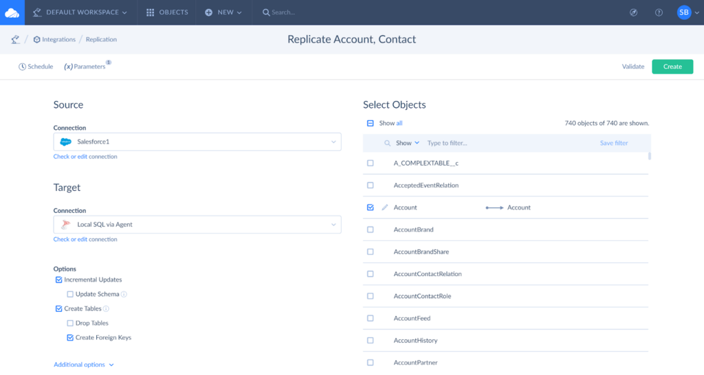 Data Replication by Skyvia