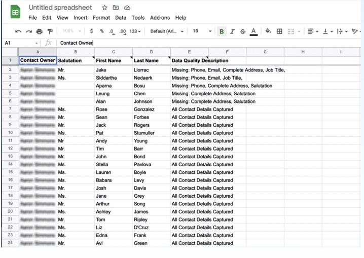 Google Sheets add-ons