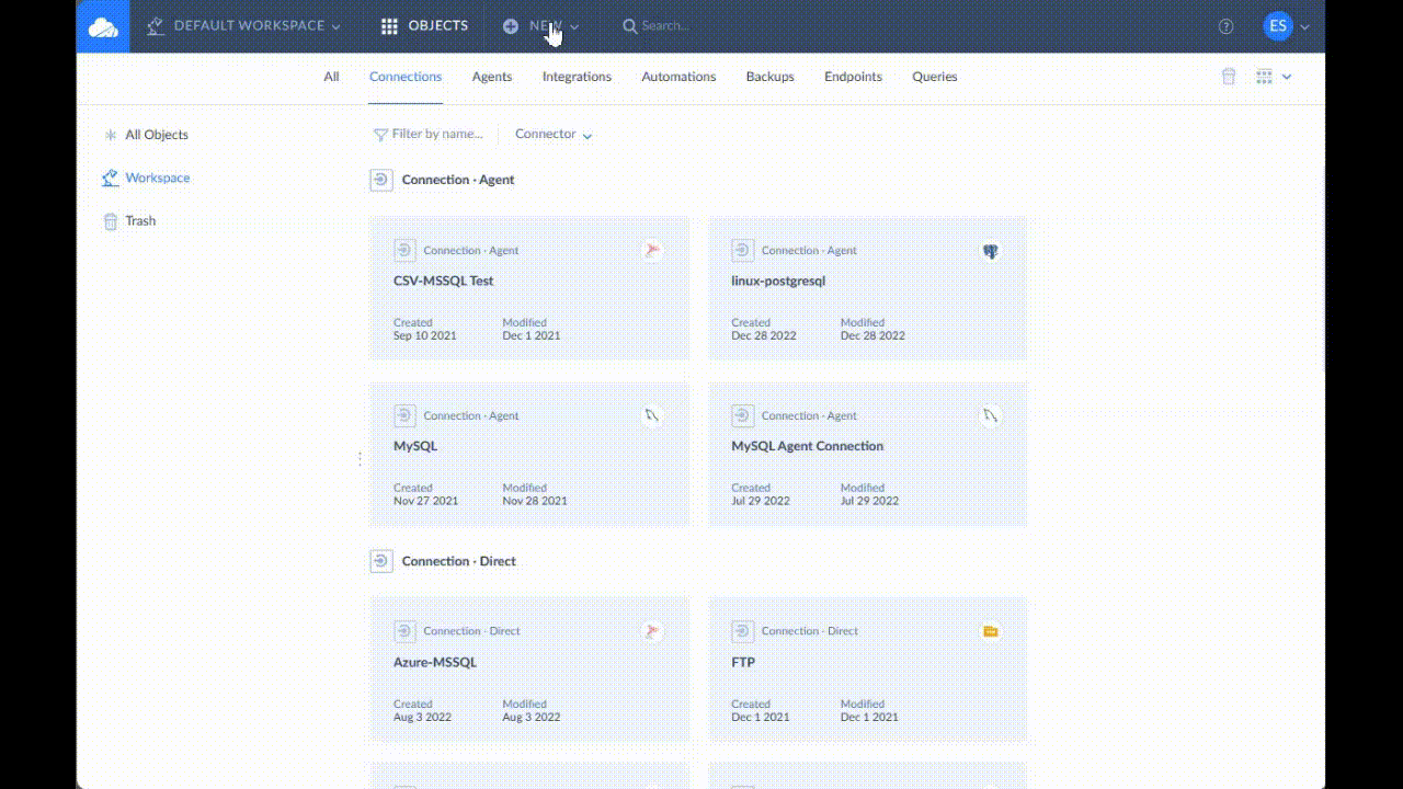 Mailchimp connection by Skyvia