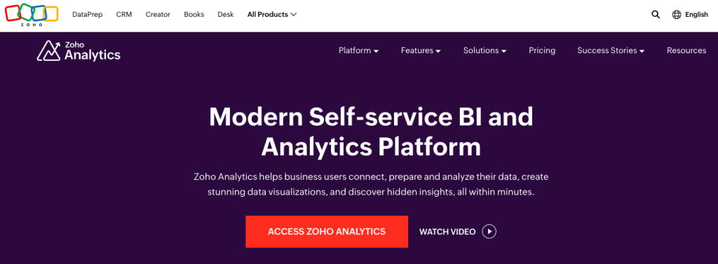 Zoho Analytics