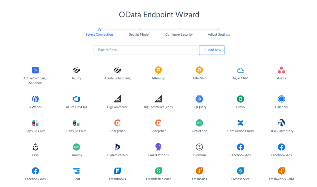OData endpoint by Skyvia
