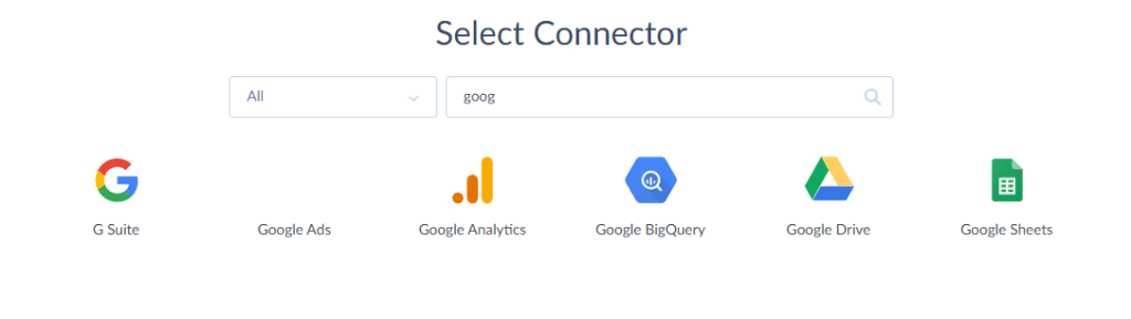 Google BigQuery connector by Skyvia