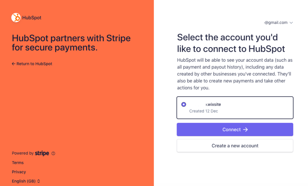 HubSpot and Stripe