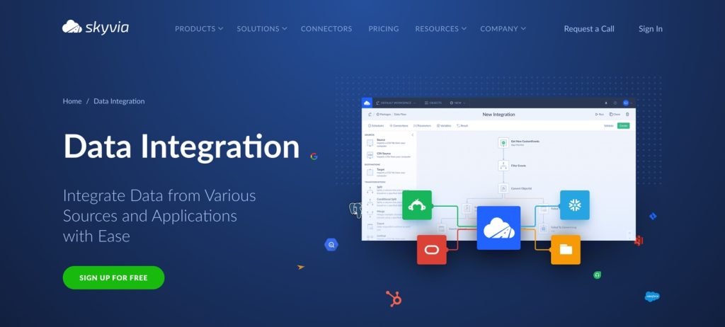 Skyvia Data Integration