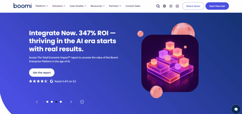 Boomi Homepage Boomi