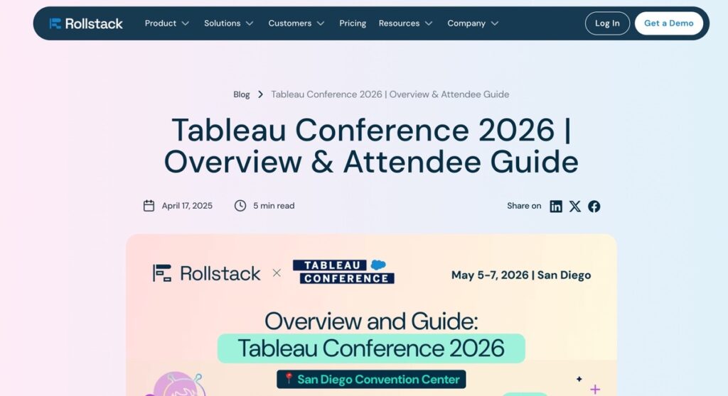 Tableau Conference 2026 (TC26)