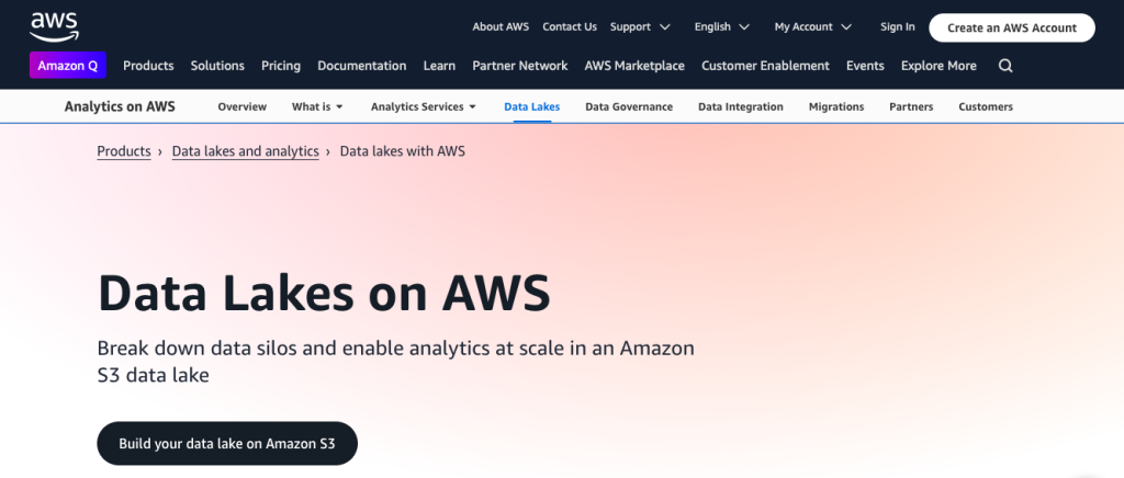 Data Lakes on S3