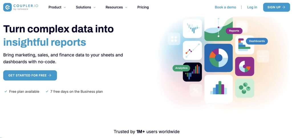 Data reporting tool Coupler.io