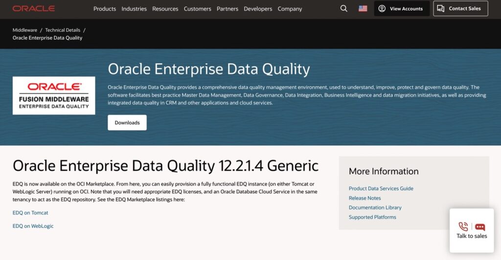 Oracle Enterprise Data Quality
