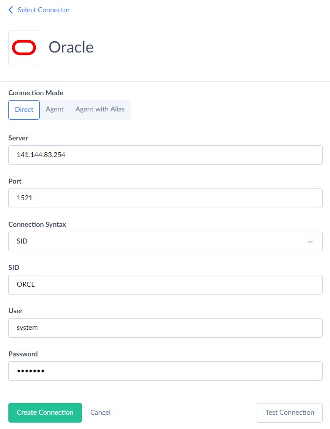 Oracle REST API Skyvia