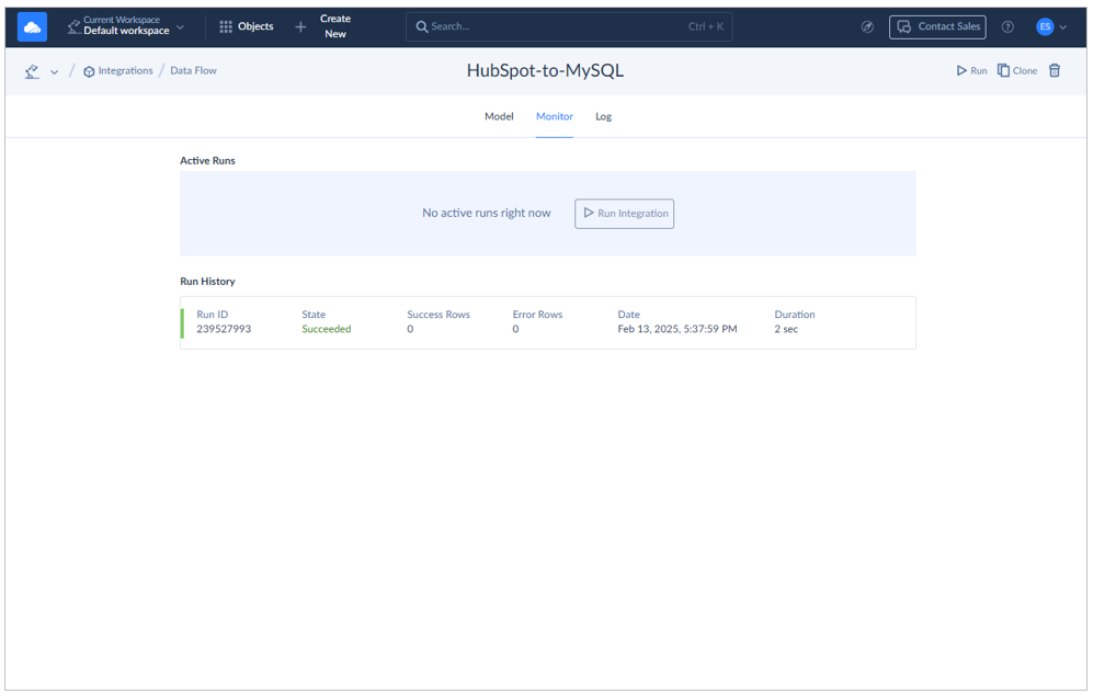 Skyvia Data Flow