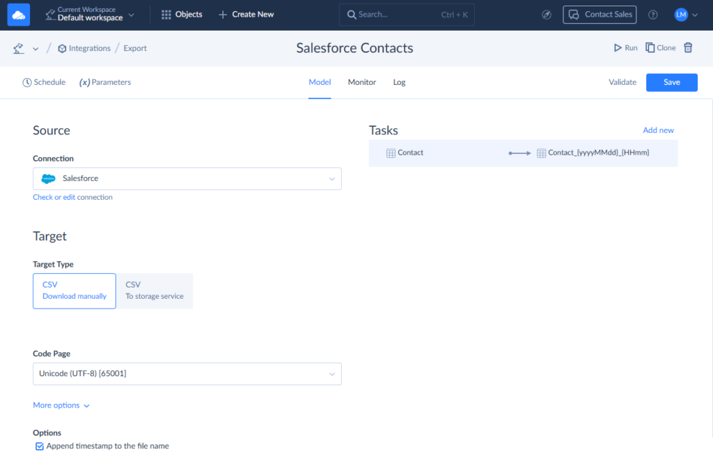 Skyvia Salesforce
