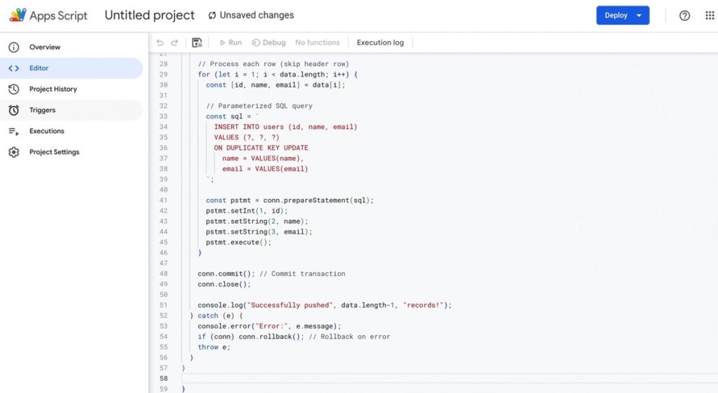 Apps Script