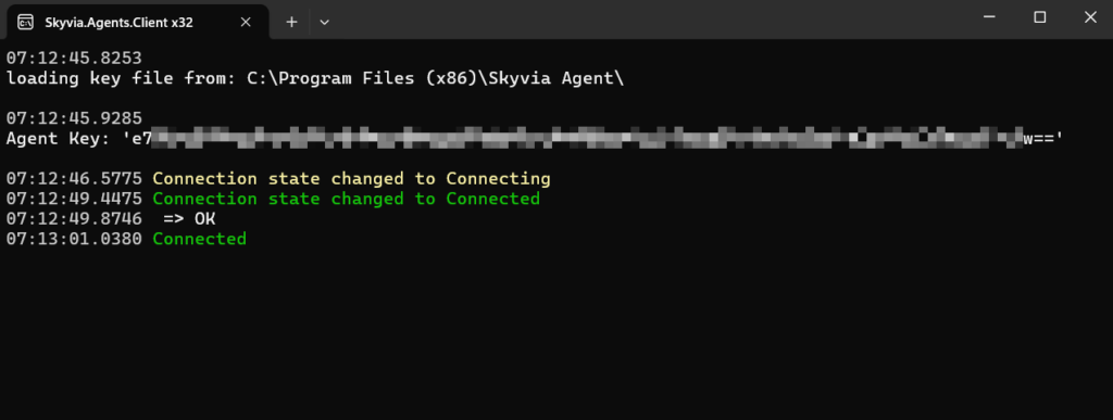 Skyvia Agent client