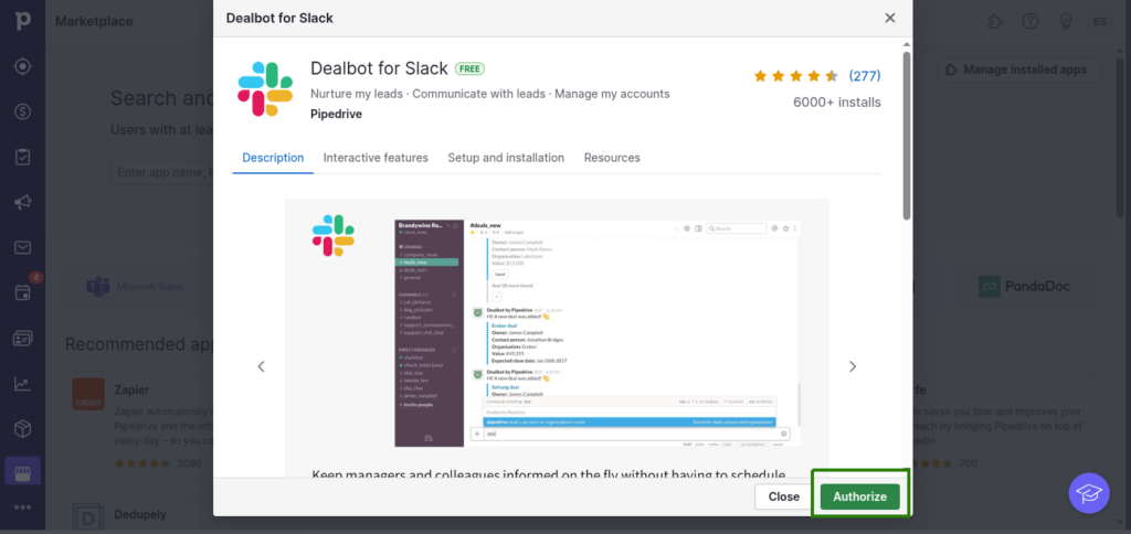 Dealbot for Slack