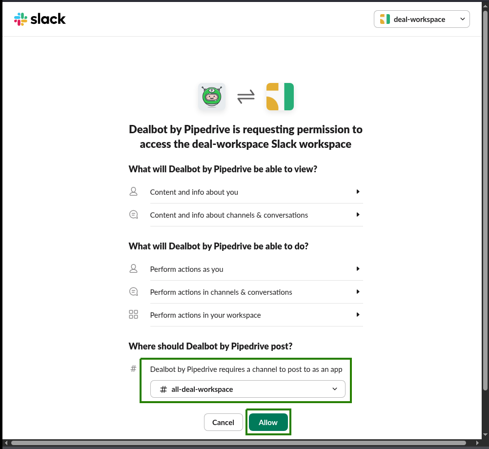Dealbot by Pipedrive