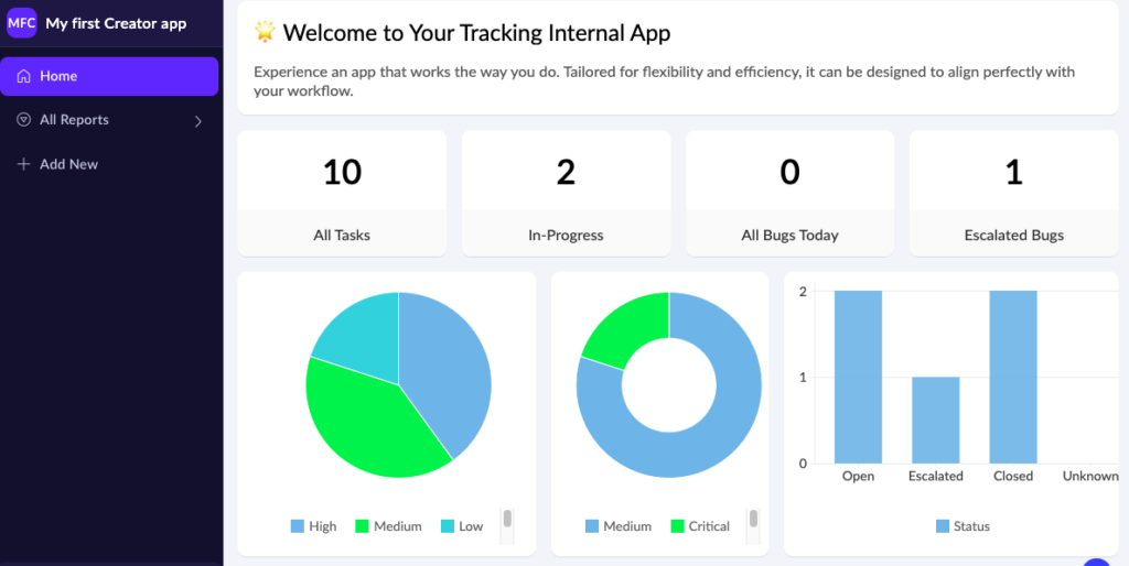 Zoho Creator to BigQuery
