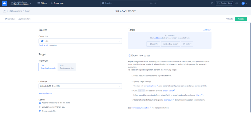 Jira CSV Export